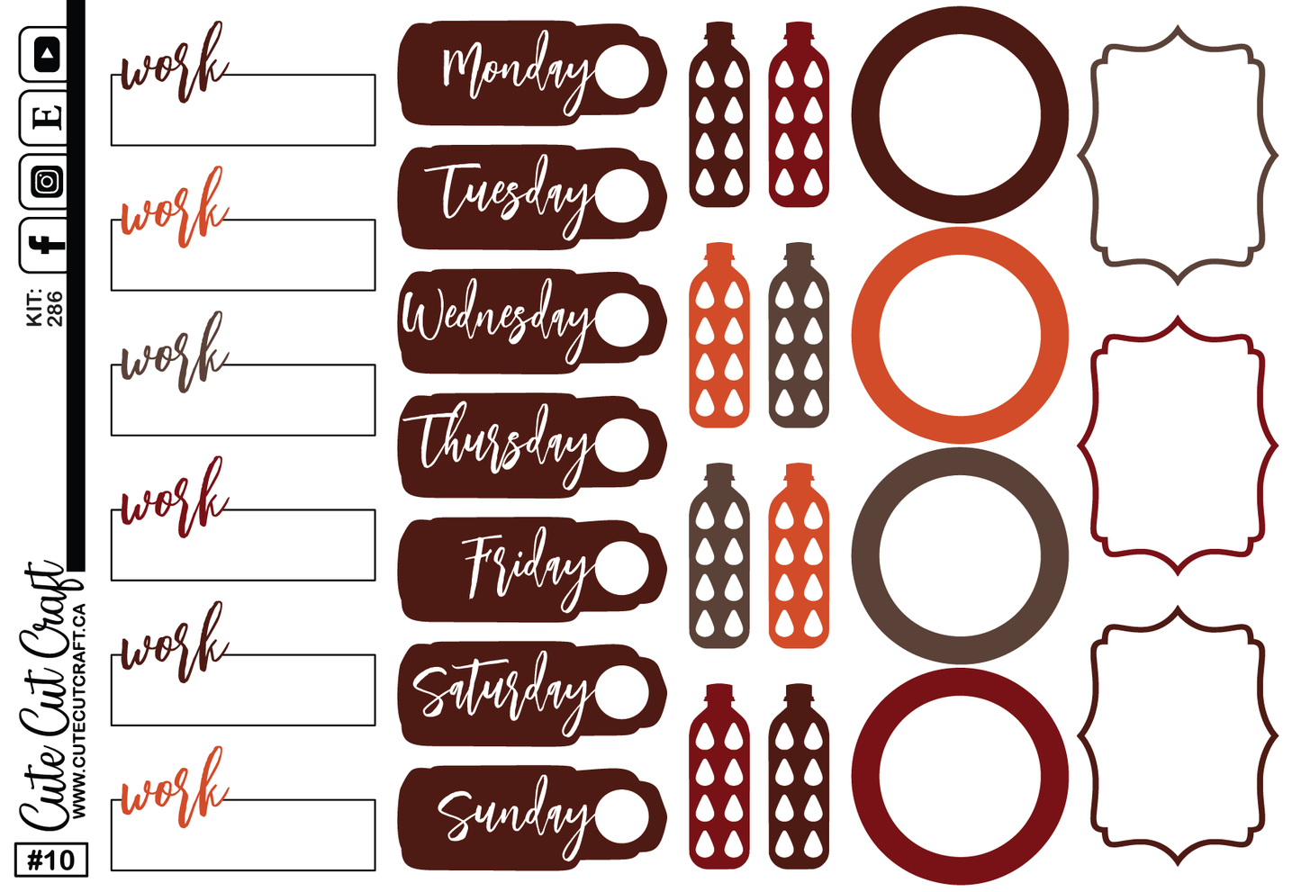 Red Fall #286 || HP Dashboard Weekly Kit