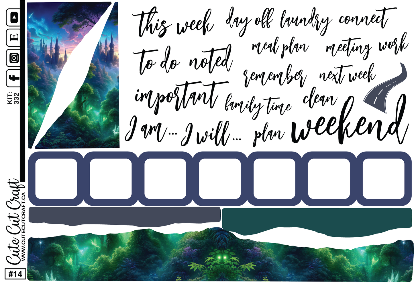 Mystical Journey #332 || Journaling Sheets
