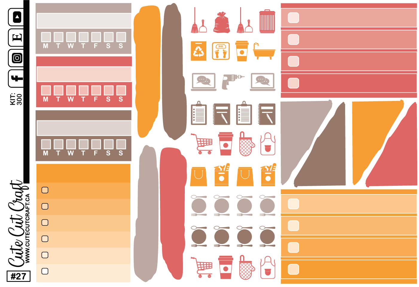 Fall Baking #300 || HP Dashboard Weekly Kit