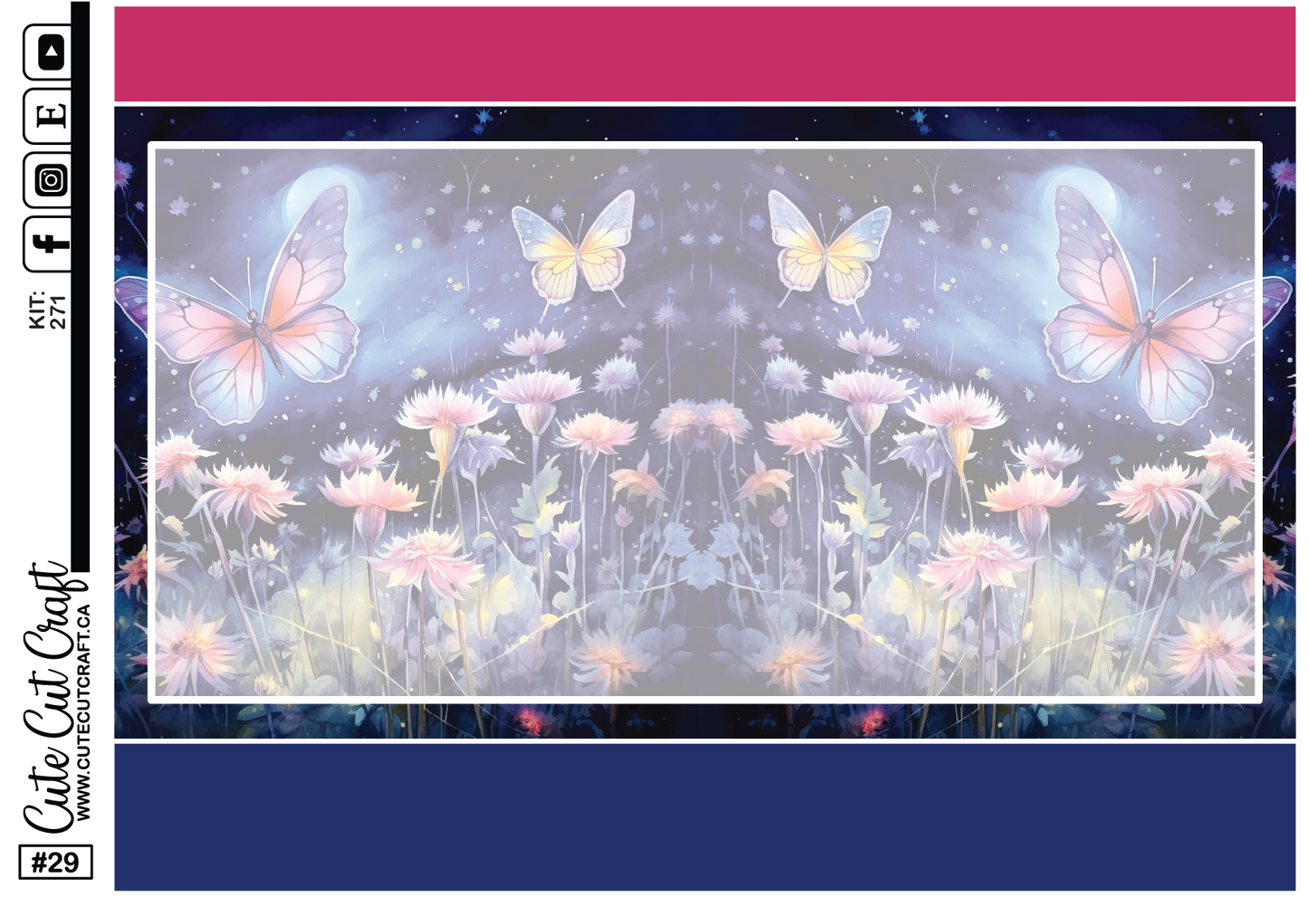 Enchanted Butterfly #271 || Clearance Sheets