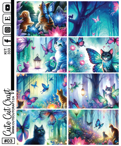 Cattafly #333 || Journaling Sheets