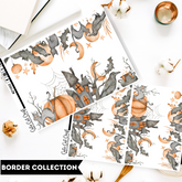 Orange Halloween || Border Collection