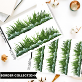 Summer Snow || Border Collection
