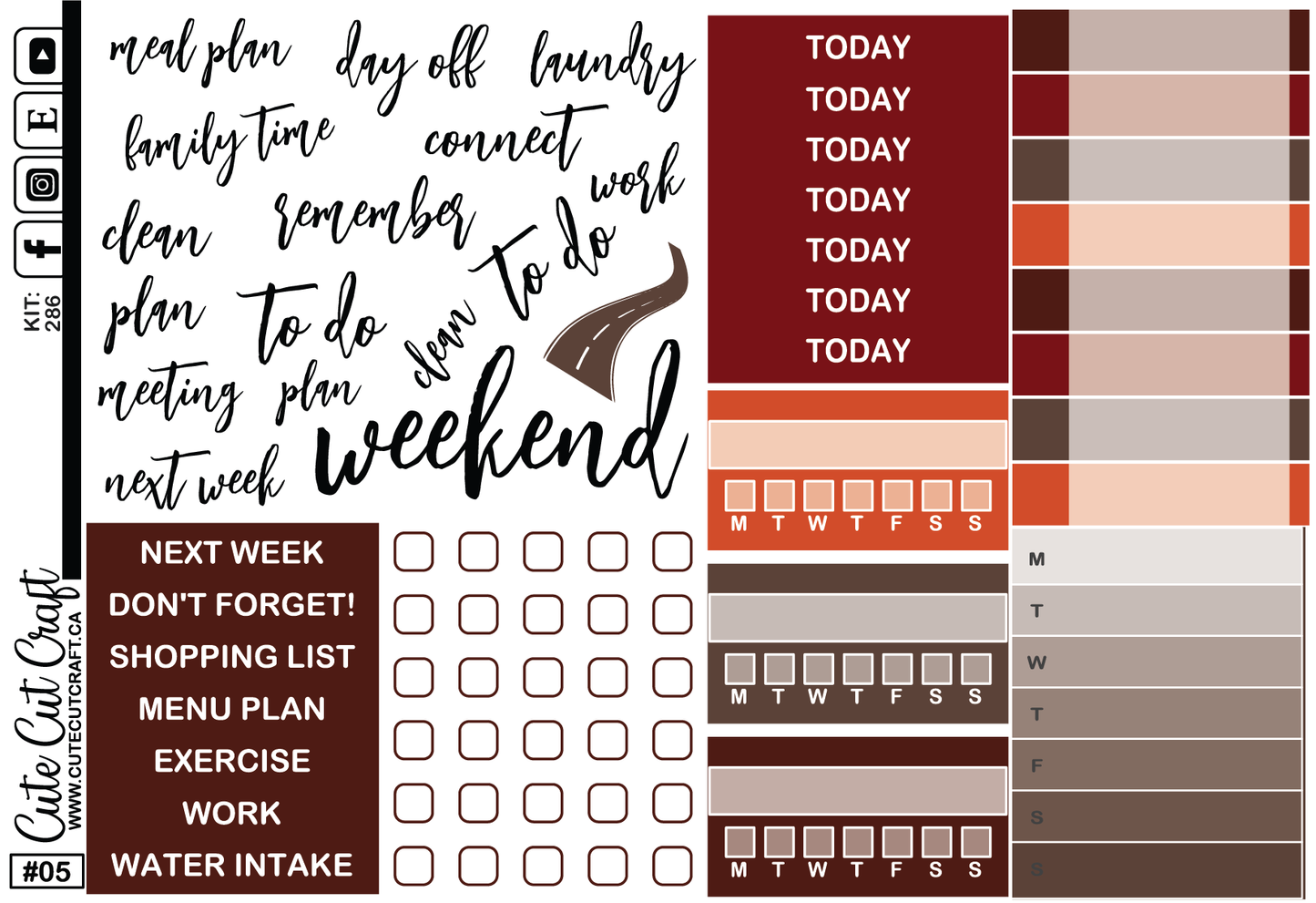 Red Fall #286 || EC LifePlanner