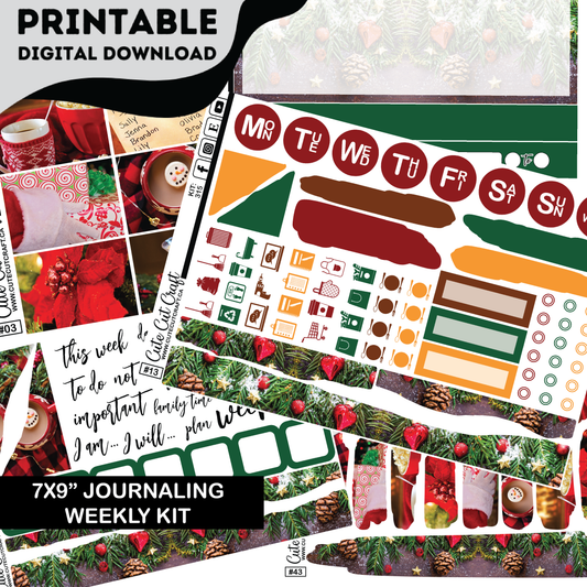 Classic Christmas #315 || Journaling Kit [PRINTABLE]
