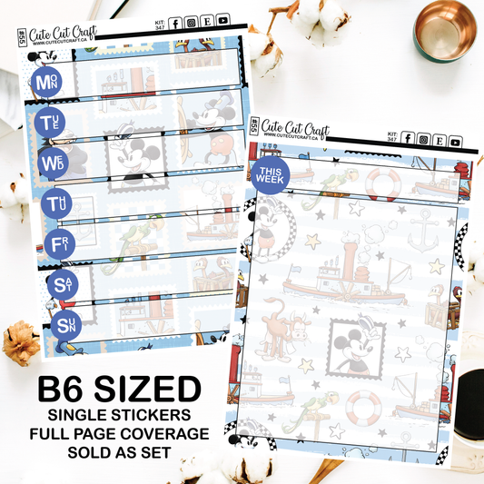 Steamboat Willie #347 || Layout Stickers