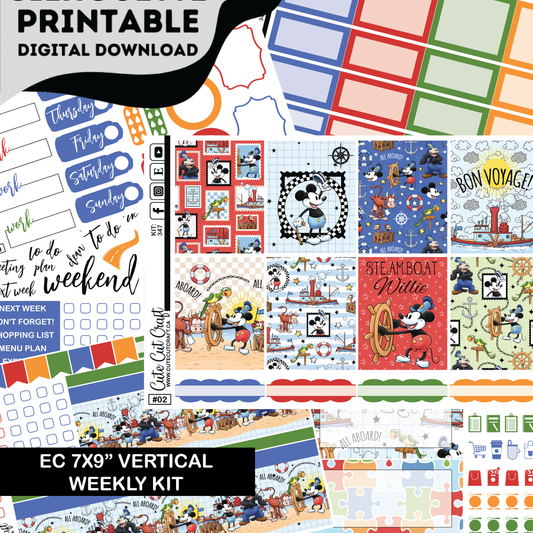 Steamboat Willie #347 || ECLP Kit [PRINTABLE]