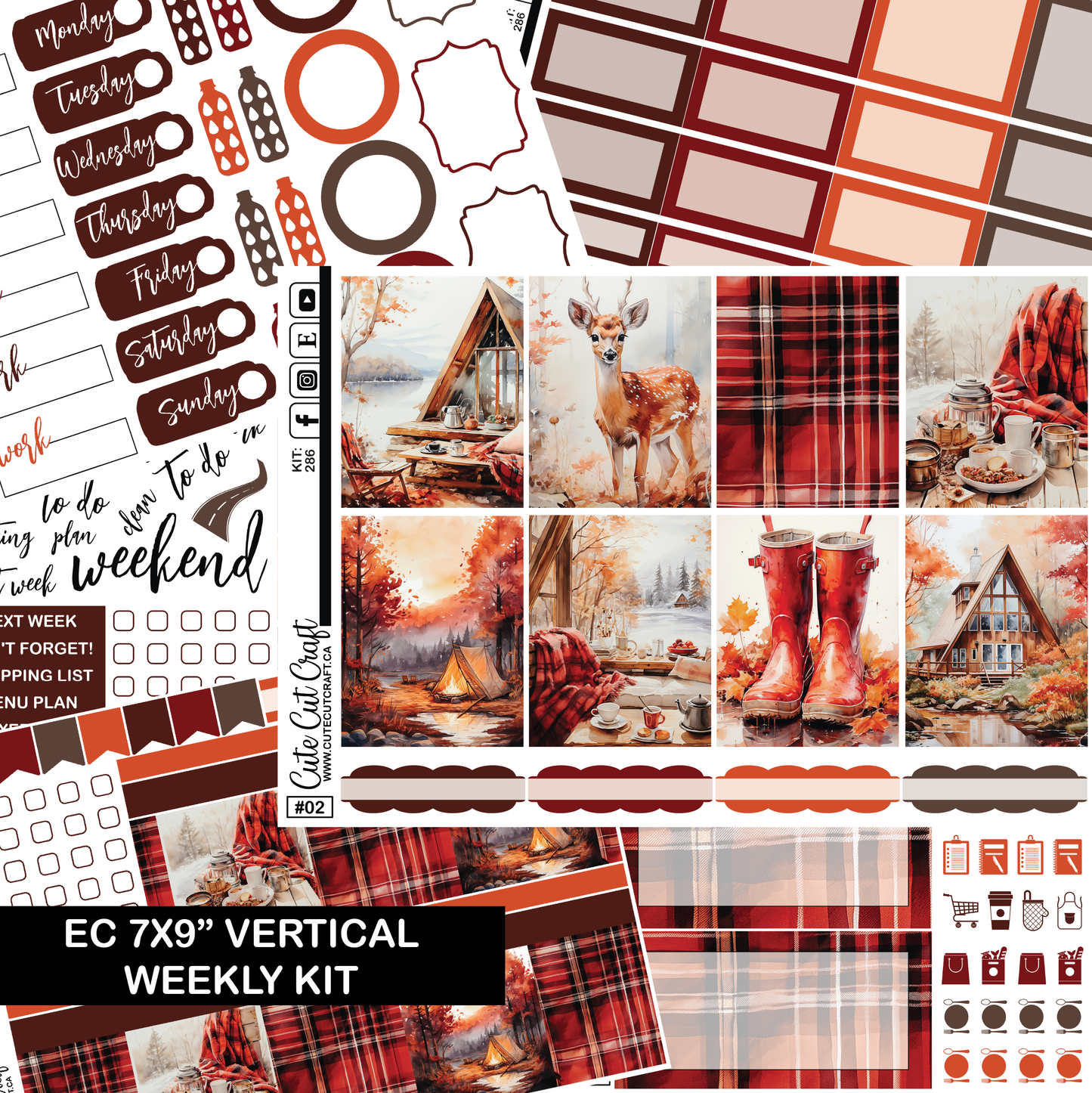 Red Fall #286 || EC LifePlanner