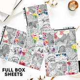Floral Map #320 || Full Boxes