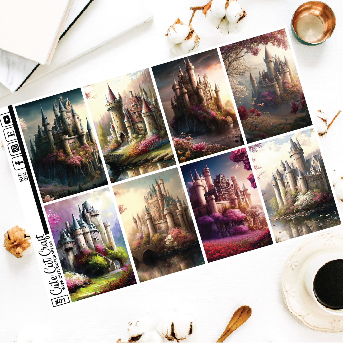 Dream Castle #274 || Collection Sheets
