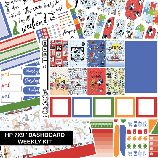 Steamboat Willie #347 || HP Dashboard Weekly Kit