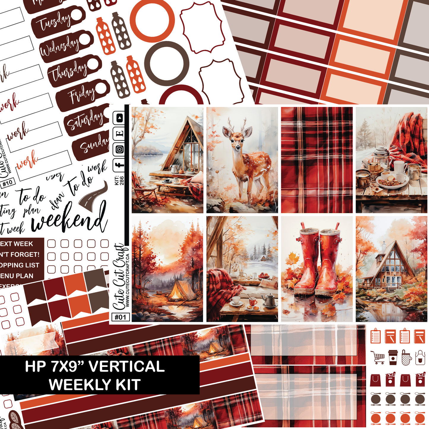Red Fall #286 || HP Classic Vertical