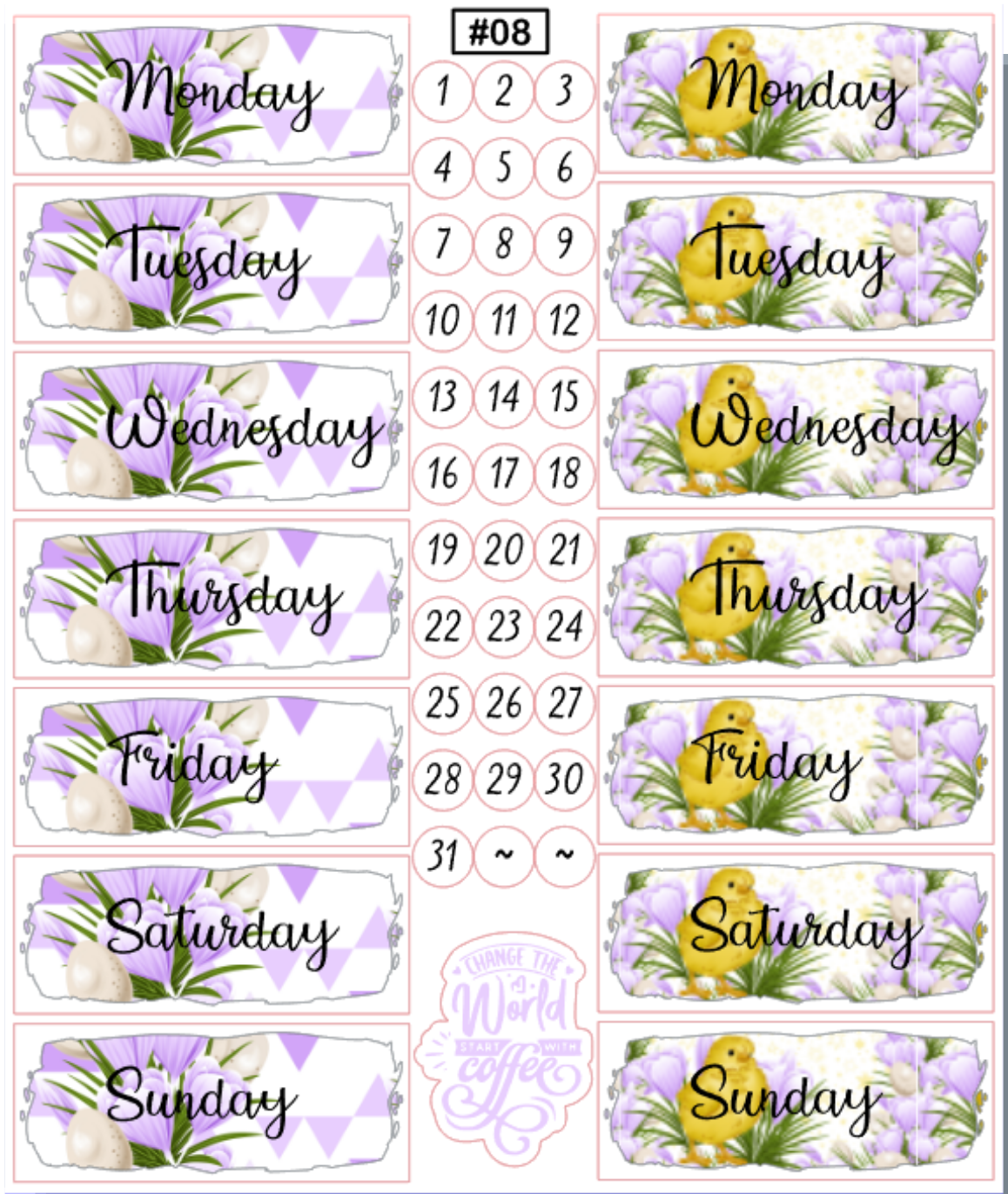 Spring Chicks || Date Covers