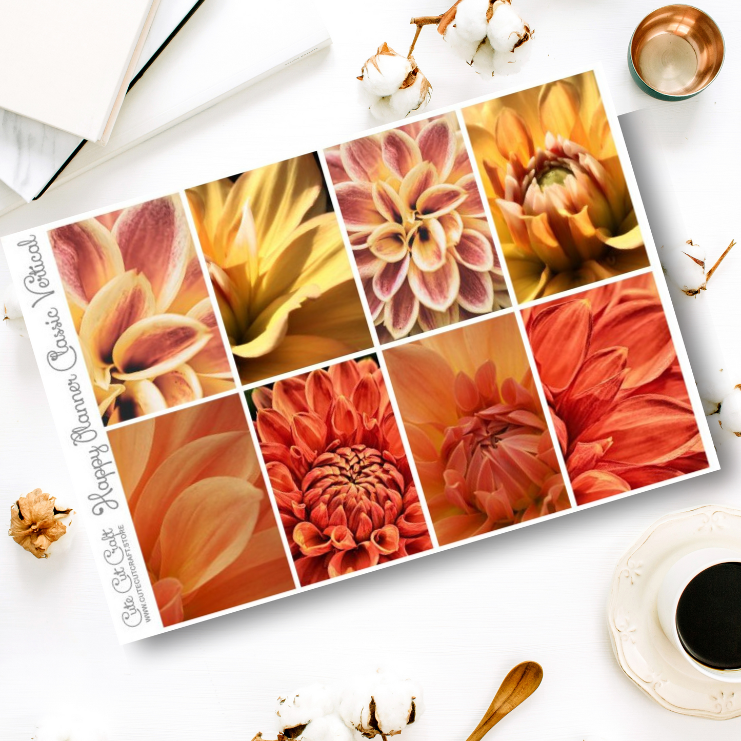 Fall Flowers #095 || EC/HP Full Boxes