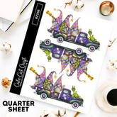 Galaxy Truck Gnomes || Deco Sheet