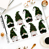 XL St Patrick's Green Gnomes