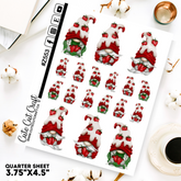 Strawberry Gnomes || Deco Sheet
