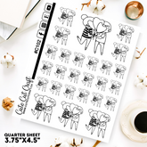 Valentine Kisses || Planner Paige