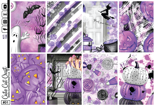Purple Halloween #196 || Past Collections