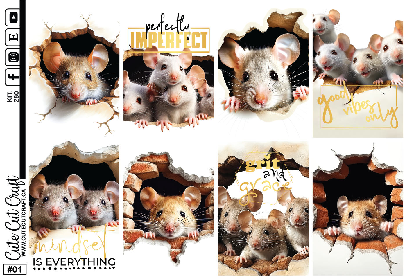 Happy Mice #280 || Past Collections