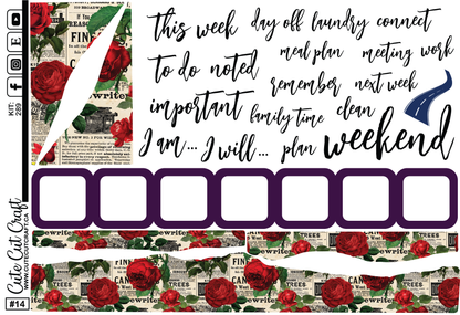 Floral News #289 || Journaling Sheets