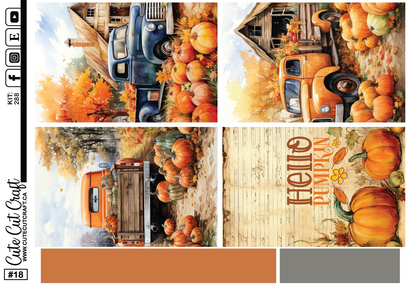Pumpkin Truck #288 || HP Big Weekly Kit