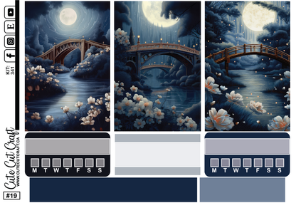 Moonlit Bridges #341 || HP Big Weekly Kit