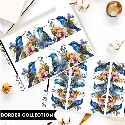 Hummingbirds || Border Collection