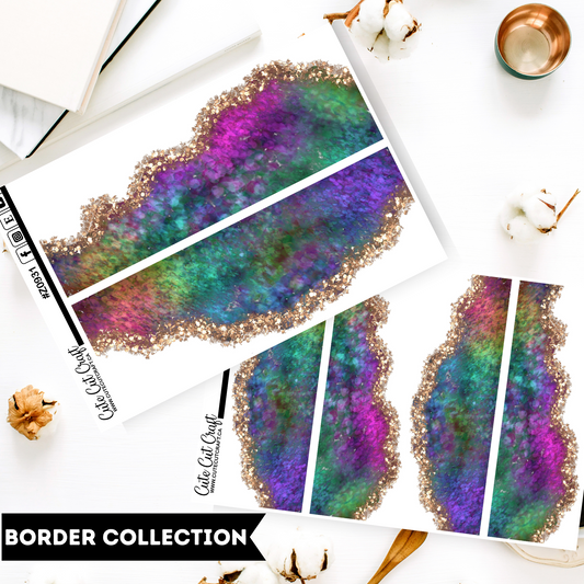 Rainbow Agate || Border Collection