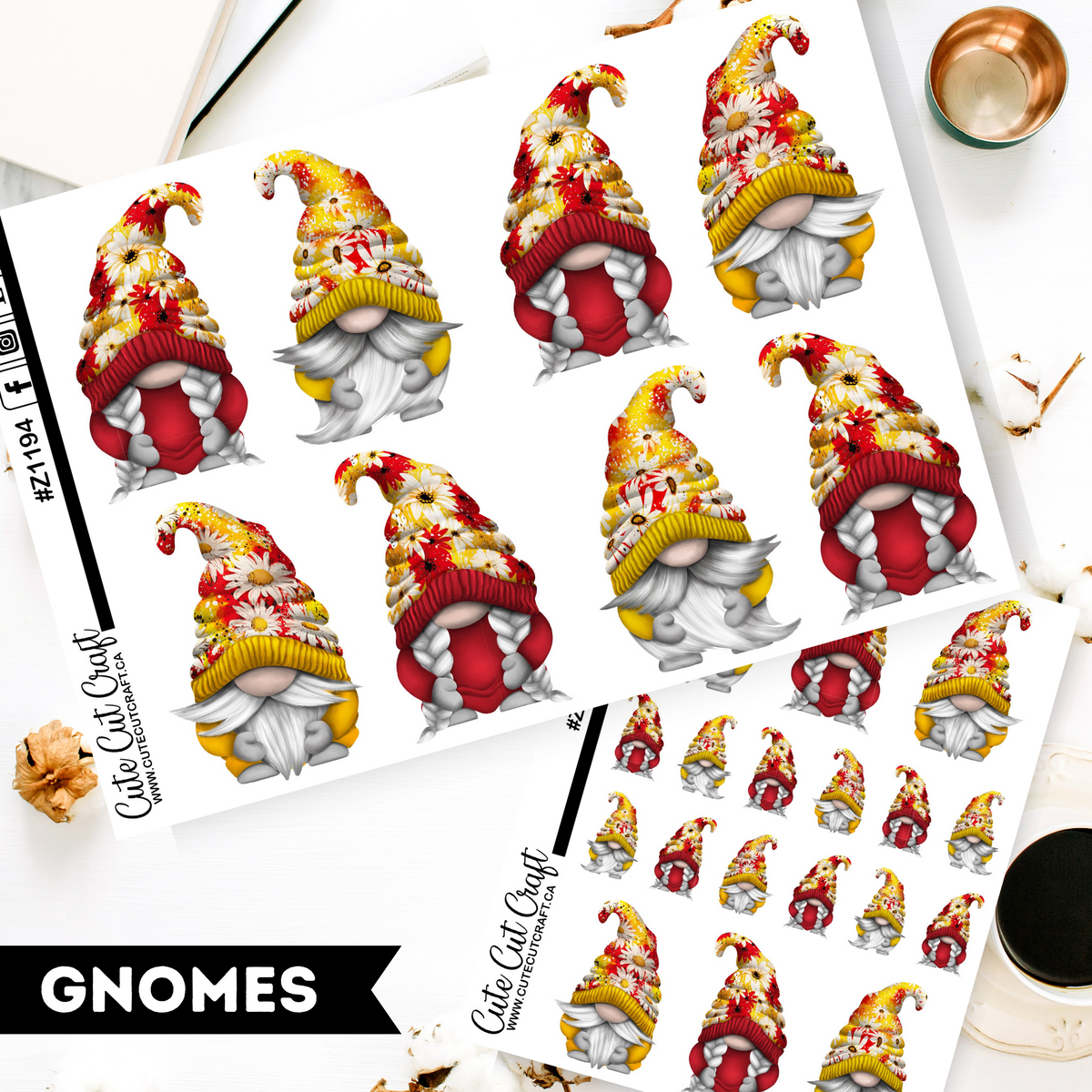 Red & Yellow Gnomes