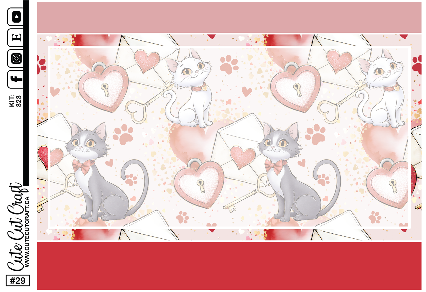 Kitty Love  #323 || Journaling Sheets
