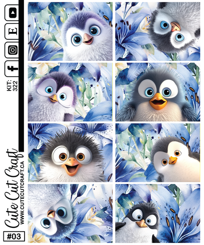Winter Penguin #322 || Past Collections