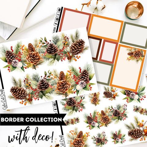 Winter Pinecone || Border Collection