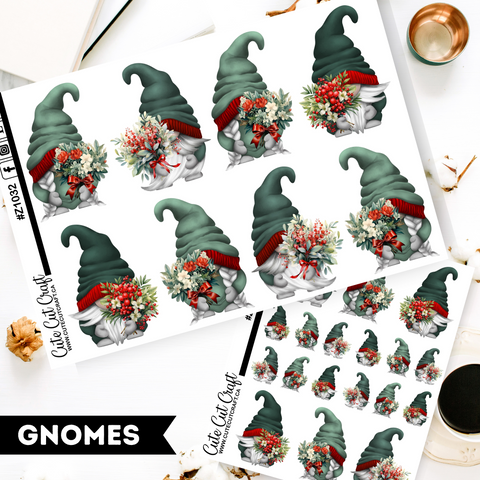 Christmas Foliage Gnomes