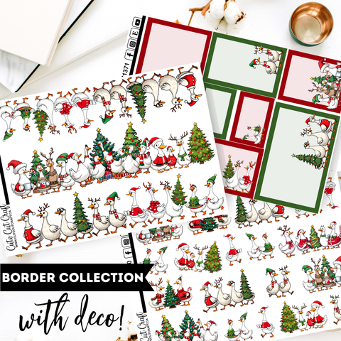 Christmas Goose || Border Collection
