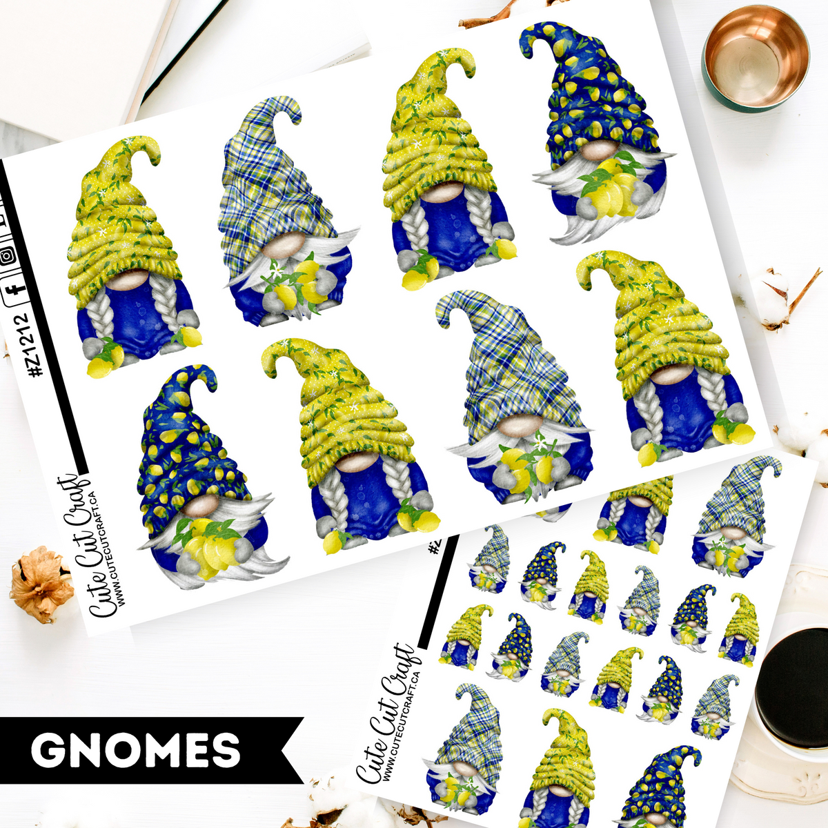 Blue Lemon Gnomes