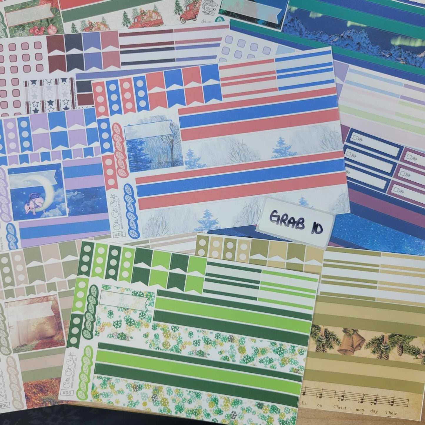 HPC Washi Sheet #6 || Grab Bag #10