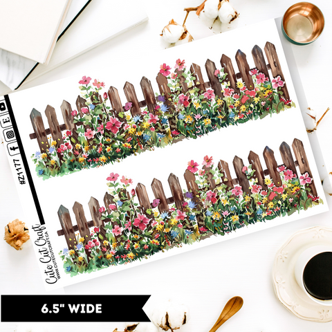 Floral Fence || Border Collection