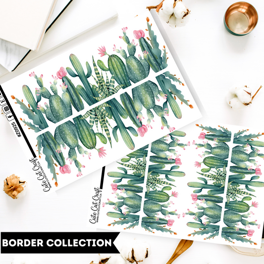 Summer Cactus || Border Collection