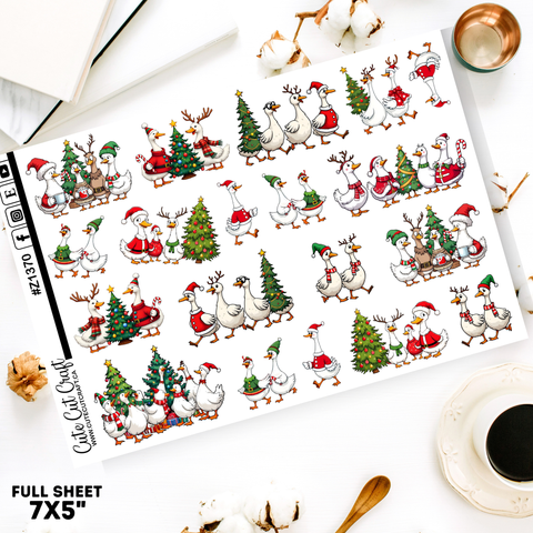 Christmas Goose || Border Collection