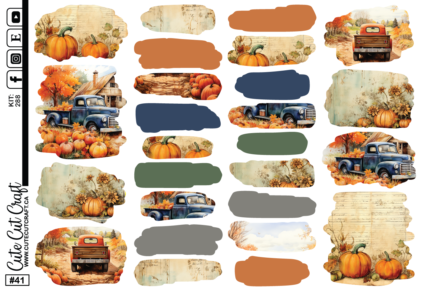 Pumpkin Truck #288 || EC LifePlanner