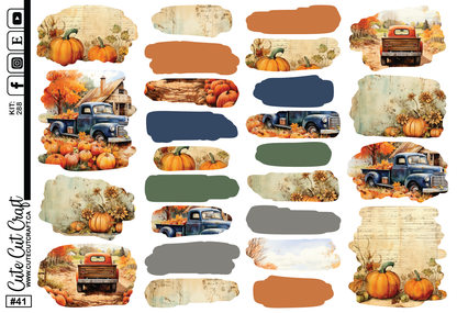 Pumpkin Truck #288 || HP Classic Vertical