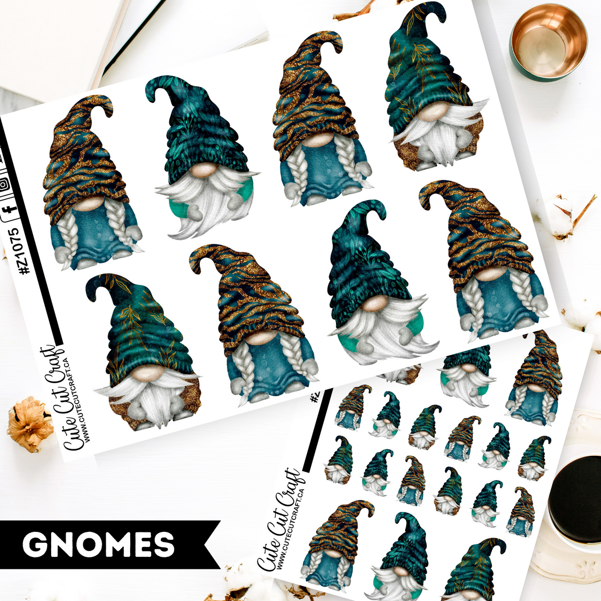 Tealish Gnomes