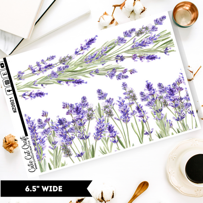 Lavender Florals || Border Collection