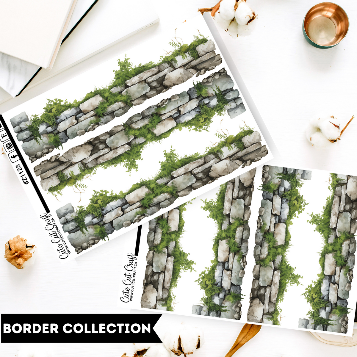 Stone Walls || Border Collection