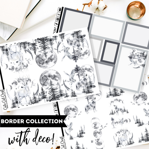 Mystical Moon || Border Collection