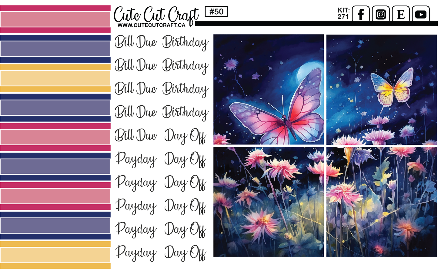 Enchanted Butterfly #271 || Past Collections