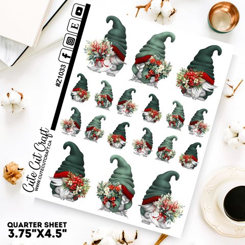 Christmas Foliage Gnomes