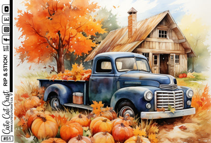 Pumpkin Truck #288 || HP Academic Kit