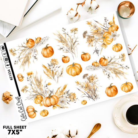 Pumpkin Harvest || Border Collection